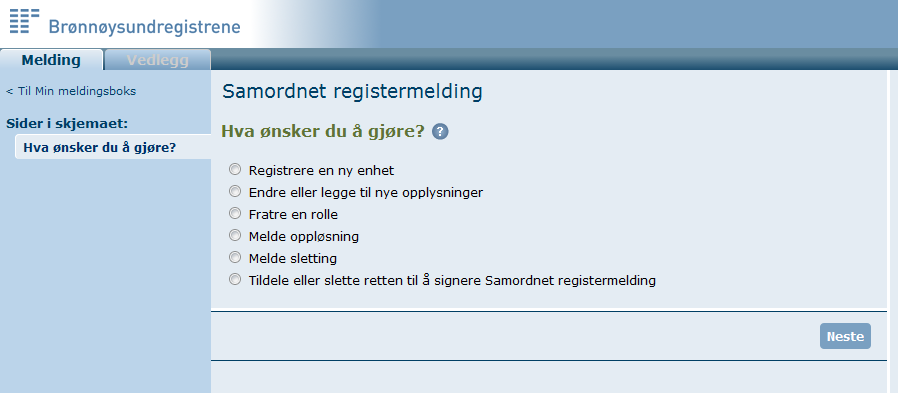 samordnet-registermelding